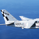 An S-3 from ASW Squadron VS-32 Maulers from the aircraft carrier USS America (CV 66) with its magnetic anomaly detector (MAD) boom extended. (US Navy)